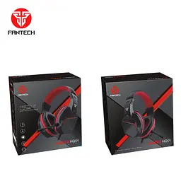 Ігрові Навушники Fantech HQ54 Mars II Чорно-Червоний - мініатюра 3