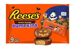 Шоколадні цукерки Reese's Peanut Butter Pumpkins Snoopy and Friends Halloween 255г - мініатюра 2