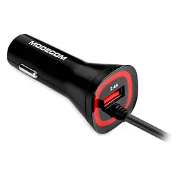 Зарядний пристрій Modecom USB 2.4 А + кабель Micro-USB Royal KULU-01 (ZT-MC-KULU-01) - мініатюра 2