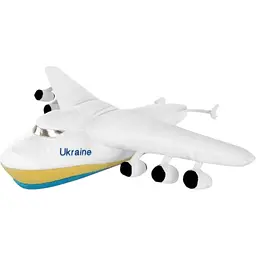 Іграшка плюшева WP Merchandise Літак Україна - мініатюра 2
