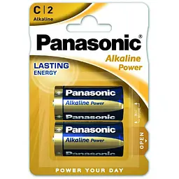 Батарейка Panasonic C LR14 Alkaline Power * 2 (LR14REB/2BP)