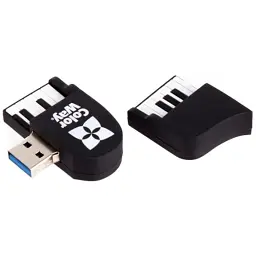 USB флеш накопичувач ColorWay Piano 32 GB 3.0 Black (CW-USBPO32) - мініатюра 5