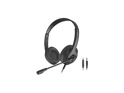 Наушники с микрофоном A4Tech FH100i Stone Black