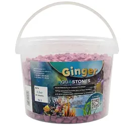 Грунт Аква Ginger Pro 2.5 кг №3 рожевий 5-10 мм 
