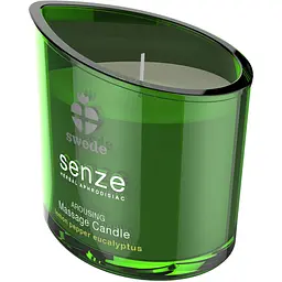 Свічка для масажу Swede Senze Massage Candle Arousing, 50 мл - мініатюра 3