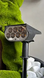 Садовий LED-світильник на сонячній батареї Color Gradient Solar Spot Lawn Light - мініатюра 7