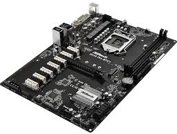 Материнська плата ASRock H110 Pro BTC+ LGA 1151v1 (H110 Pro BTC+) Б/В - мініатюра 2