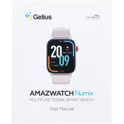 Смарт-годинник Gelius Pro GP-SW009 (Amazwatch Numix) Black (2099900996863) - мініатюра 8