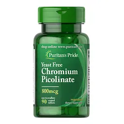 Хром піколінат Chromium Picolinate 800mcg - 90tab