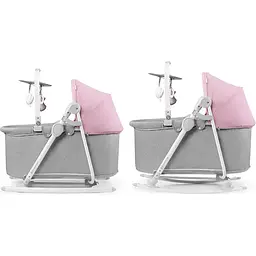 Шезлонг-гойдалка 5 в 1 Kinderkraft Nola Peony Rose рожевий (00-00304830) - мініатюра 9