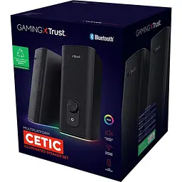Акустична система Trust 2.0 GXT 612 Cetic BT/USB/AUX Black (24970_TRUST) - мініатюра 6