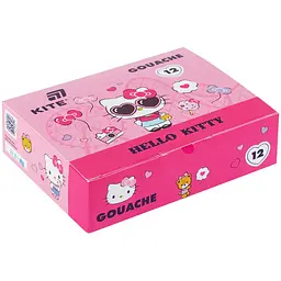 Гуаш Kite Hello Kitty 12 кольорів по 20 мл (HK26-063)