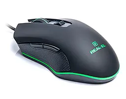 Миша REAL-EL RM-550 Black USB - мініатюра 8