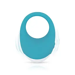 Ерекційне віброкільце Cala Azul Jose Vibrating Cockring 3 см блакитний - мініатюра 4