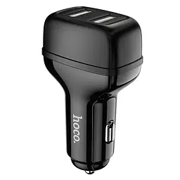 АЗП Hoco Z36 Leader 2.4A (2USB-A) Чорний - мініатюра 3