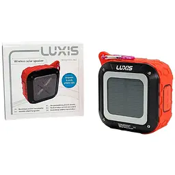 Колонка Luxis BTS-365 з сонячною батареєю акумуляторна Bluetooth USB компактна