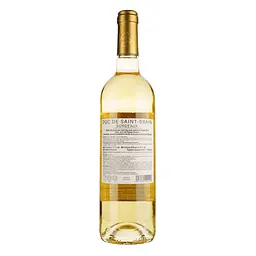 Вино Duc de Saint Brian Bordeaux Blanc, біле, напівсолодке, 0,75 л - мініатюра 2