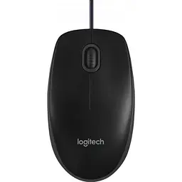 Миша Logitech B100 USB Black