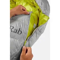 Спальник Rab Mythic 600 Regular Cloud Grey L лівий (1033-RB QSI-46-CLO-REG-LZ) - мініатюра 4