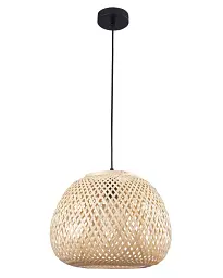 Люстра в стилі бохо, підвісний світильник Goldlux 329196 Zanzibar E27 1x20W IP20 Бежевий