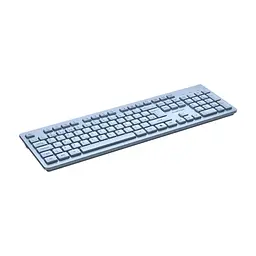 Клавіатура Canyon HKB-W01 Silent Wireless UA Blue (CNS-HKBW01BL) - мініатюра 4