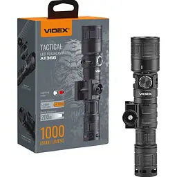 Тактичний світлодіодний ліхтарик Videx VLF-AT366, 1000Lm 5000K (28365-000)