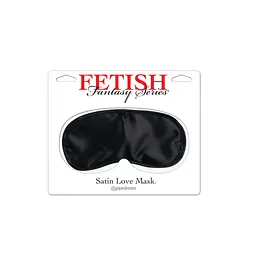 Маска на очі Pipedream Fetish Fantasy Series Satin Love Mask (чорний) - мініатюра 3