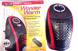 Портативний обігрівач керамічний тепловентилятор дуйка з Пультом UKC Wonder Warm 400 Вт - мініатюра 2