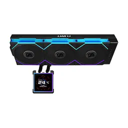 Система рідинного охолодження Lian Li HydroShift II LCD-S 360CL Black (G89.GHS2LCDS36CB.00) - мініатюра 2