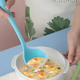 Ополоник силіконовий з петлею для підвішування 29 см Фіолетовий 85849 - мініатюра 9