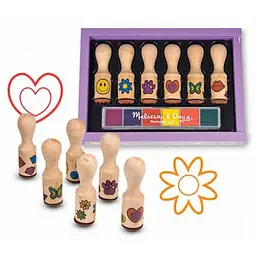 Набір штампів Melissa & Doug Смайлики 6 шт. (MD2407) - мініатюра 3