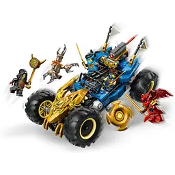 Конструктор LEGO Ninjago Автомобіль-трансформер Джея 387 деталей (71856) - мініатюра 5