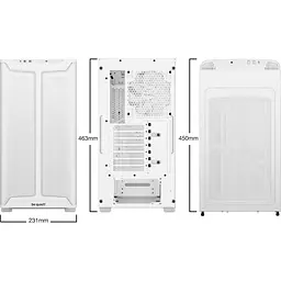 Корпус be quiet! Pure Base 501 DX White (BGW77) [134593] - мініатюра 6