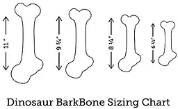 Жувальна кістка для собак Pet Qwerks Extreme Dinosaur BarkBone - мініатюра 4