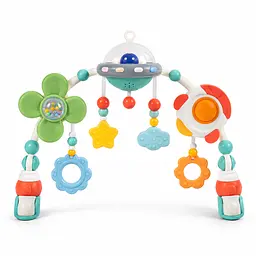 Музична ігрова дуга Play Arch UFO для ліжечка, коляски та автокрісла 