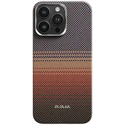 Чохол PC Pitaka with MagSafe для Apple iPhone 15 Pro (6.1) Sunset - мініатюра 2