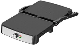 Електрогриль Liberton LPG-1402, Inox/Black, 2200W, закритий (двосторонній) - мініатюра 2