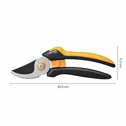 Секатор площинний Fiskars Solid L P341 (1057164) - мініатюра 2