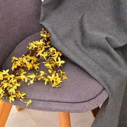 Комплект штор Ideia Naturel з люверсами графіт 2.7х2 м (400020683) - мініатюра 5
