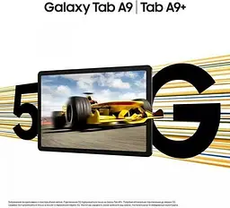 Планшет Samsung Galaxy Tab A9 4/64GB Wi-Fi Graphite (SM-X110NZAA) (UA UCRF) - мініатюра 6