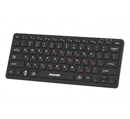 Клавиатура беспроводная Maxxter KBWC01B 2.4G Wireless Black