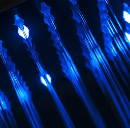 Душова панель Corsan Kaskada silver LED A014MSLLED, Сірий - мініатюра 4