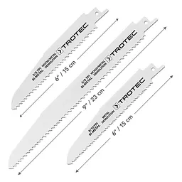 Полотна для шабельної пили Trotec 5 pieces Wood/Metal Set - мініатюра 3