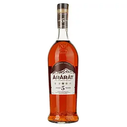 Уцінка. Бренді Арарат 5 зірок в коробці 40% 0.7 л (193087)  - мініатюра 2