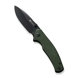 Ніж cкладний Sencut Slashkin S20066-3 зелений Micarta чорне лезо