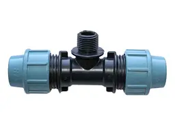 Трійник STR d 25 Н х1"