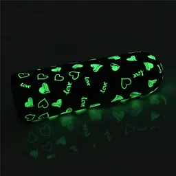 Вібратор для клітора Lovetoy Heart Massager Glow In The Dark 8.5 см чорний - мініатюра 15