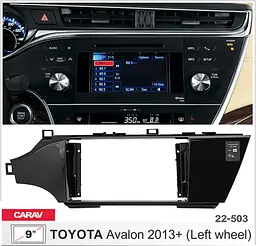 Перехідна рамка Toyota Avalon Carav 22-503 - мініатюра 5