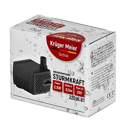 Помпа підйомна Kruger Meier Sturmkraft 220 л/г (220JK-X1) - мініатюра 8