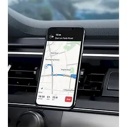 Автотримач Baseus Steel Cannon Air Outlet Car Mount Silver (SUGP-0S) [72641] - мініатюра 7
